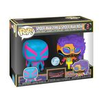 Product Funko Pop! Marvel Spider-Man Across the Spider-Verse -Spider-Man 2099 and Spider-Man India (Black Light) 2-Pack(Special Edition) thumbnail image