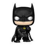 Product Funko Pop! Movies DC: The Flash - Batman (Keaton) (with Tattered Cape, Battle Damaged) (Special Edition) thumbnail image
