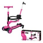 Product AS SHOKO: Prime 4 in 1 PLUS Scooter Ροζ (5004-50523) thumbnail image