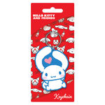 Product Cinnamoroll Blue Rubber Keychain thumbnail image