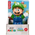 Product Fisher-Price Little People: My Mario - Luigi Figure (JHG66) thumbnail image