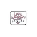Product Friends Love Laughter Pin Badge thumbnail image