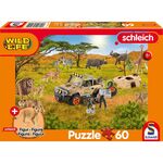 Product Παζλ 56466 Pu60 Schleich Wild Life, In The Savannah, Lion Cub 60 Κομμάτια thumbnail image