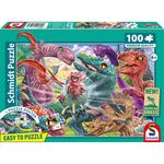 Product Παζλ 56527 Small Dinosaurs, Big Adventures 100 Κομμάτια thumbnail image