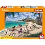 Product Παζλ 56559 Kinkade Mickey & Minnie In Florida 200 Κομμάτια thumbnail image