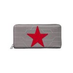 Product Loungefly Marvel Winter Soldier Cosplay Zip Around Wallet thumbnail image