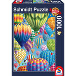 Product Puzzle 58286 Colorful Balloons In The Sky 1000 Pieces thumbnail image