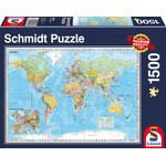 Product Puzzle 58289 The World 1500 Pieces thumbnail image
