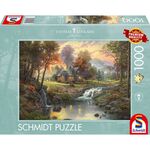 Product Παζλ 58445 Kinkade Mountain Retreat 1000 Κομμάτια thumbnail image