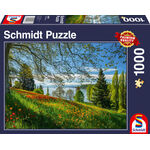 Product Puzzle 58967 Spring Avenue In Tulip Bloom, Mainau Island 1000 Pieces thumbnail image