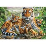 Product Puzzle 58986 Tiger And Cubs 1000 Pieces thumbnail image