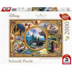 Product Puzzle 59607 Kinkade Disney Collection 2000 Pieces thumbnail image