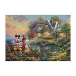 Product Puzzle 59639 Kinkade Disney Sweethearts Mickey&Minnie 1000 Pieces thumbnail image