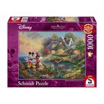 Product Puzzle 59639 Kinkade Disney Sweethearts Mickey&Minnie 1000 Pieces thumbnail image