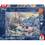 Product Παζλ 59671 Kinkade Disney Beauty And The Beast Winter Enchantment 1000 Κομμάτια thumbnail image