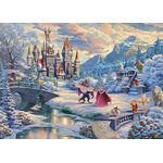 Product Παζλ 59671 Kinkade Disney Beauty And The Beast Winter Enchantment 1000 Κομμάτια thumbnail image