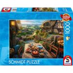 Product Puzzle 59763 Breakfast With A View 1000 Pieces thumbnail image