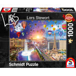 Product Puzzle 59907 Las Vegas, Night And Day 1000 Pieces thumbnail image
