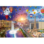 Product Puzzle 59907 Las Vegas, Night And Day 1000 Pieces thumbnail image