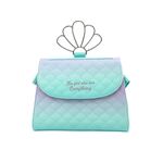 Product Loungefly Little Mermaid Ombre Scales Shell Handle Crossbody Bag thumbnail image