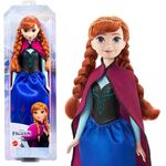 Product Mattel Disney: Frozen - Anna (Blue Dress) (HLW49) thumbnail image