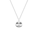 Product Disney Couture Nightmare Before Christmas Sterling Silver Crystal Jack Skellington Necklace thumbnail image