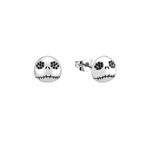 Product Disney Couture Nightmare Before Christmas Sterling Silver Crystal Jack Skellington Stud Earrings thumbnail image