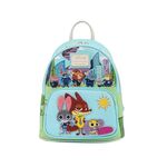 Product Τσάντα Πλάτης Loungefly Disney Zootopia Chibi Group Mini Backpack thumbnail image