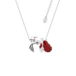 Product Disney Couture Lady and The Tramp Necklace White Gold thumbnail image