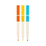 Product LEGO® Highlighters 3-Pack Bricks thumbnail image