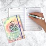 Product Friends Notebook And Pen Set Tie Dye thumbnail image