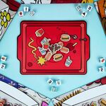 Product Disney Board Game Mickey and Friends Food Fight thumbnail image