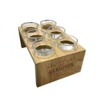 Product Peaky Blinders Shot Glasses Wooden Holder thumbnail image