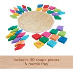 Product Παζλ Fisher-Price - Wooden Mandala Puzzle (HXT94) thumbnail image