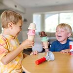 Product Melissa & Doug Pretend Play: Wood Scoop & Stack - Ice Cream Playset (6074871) thumbnail image
