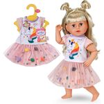 Product Zapf Creation: Baby Born - Tutu Dress Unicorn (871720) thumbnail image
