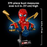 Product LEGO® Marvel: Iron Spider-Man Bust (76326) thumbnail image