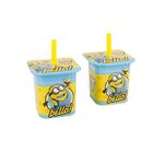 Product Minions 2 Pieces Set Yogurt Straw Tumbler thumbnail image