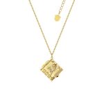 Product Disney Couture Pixar Toy Story Gold Plated Pizza Planet Box Necklace thumbnail image