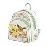 Product Loungefly Pokemon: Pikachu & Eevee Floral Mini Backpack thumbnail image