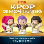 Product Μίνι Φιγούρες Fisher-Price Netflix: K-Pop Demon Hunters - Little People (JRM87) thumbnail image