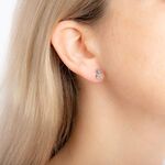 Product Disney Couture Lady & The Tramp White Gold Plated Earrings thumbnail image