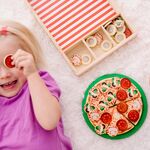 Product Melissa & Doug Pretend Play: Wood - Pizza Party Playset (6074863) thumbnail image