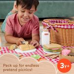 Product Fisher-Price - Wooden Picnic Basket Set (HXT81) thumbnail image