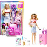 Product Κούκλα Mattel Barbie: Travel Set with Puppy (HJY18) thumbnail image