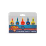 Product DC Comics 10 Birthday Candles Superman Logo thumbnail image