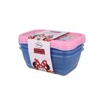 Product Disney Minnie Mouse 3pcs Snack Containers Feel Good thumbnail image