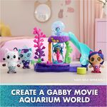 Product Μινιατούρα Spin Master Gabby's Dollhouse: The Movie - 'MerCat's' Colorful Kitty Aquarium Playset (6074401) thumbnail image