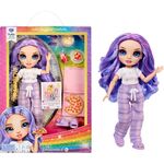 Product Κούκλα MGA Rainbow High: Junior High Pajama Party - Violet Willow Doll (503705) thumbnail image