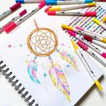 Product Ohuhu Oahu Waterbased Markers Set of 60 Dual Tip Markers thumbnail image